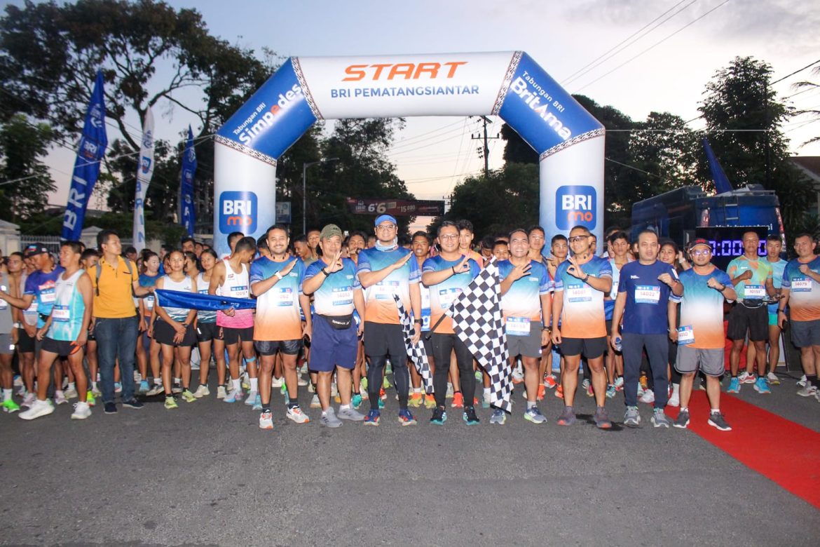 Event Lari Terbesar di Siantar, BRI Siantar Run 2026 Tuai Apresiasi