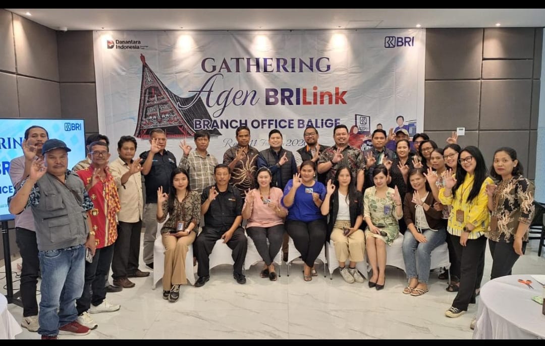 BRI Cabang Balige Gelar Gathering Agen BriLink, Perkuat Kerjasama dalam Pelayanan