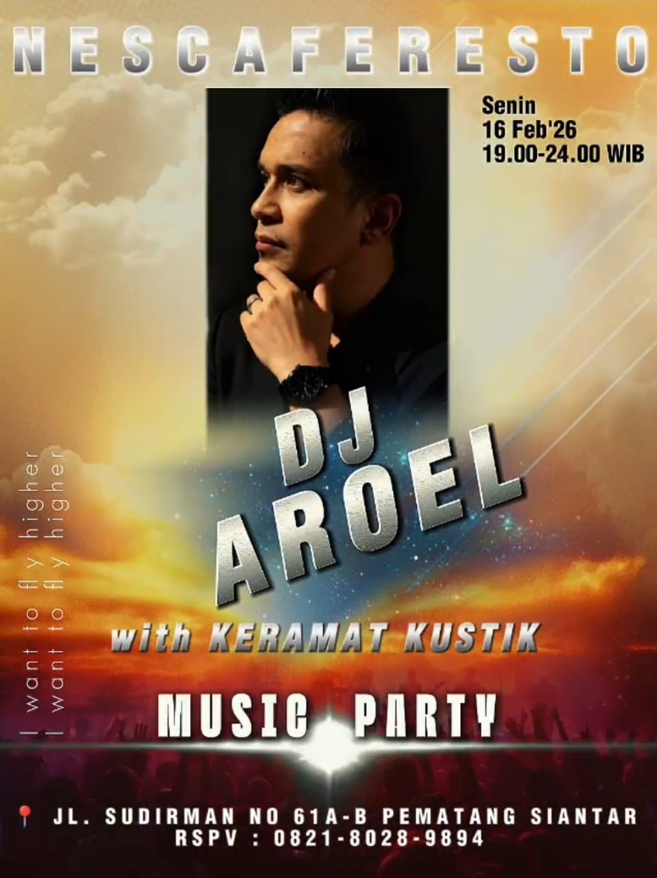 Ketua BARAHATI Desak Satpol PP Bubarkan Acara DJ Aroel di Nes Restobar Jelang Bulan Ramadhan