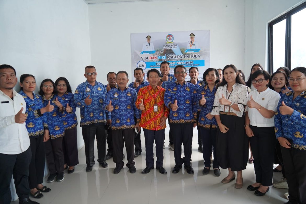 Evaluasi Penyelenggaraan Statistik Sektoral Tingkatkan Predikat IPS Kabupaten Toba