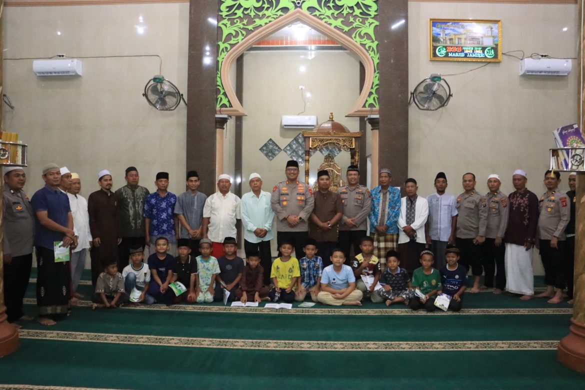 *Safari Tarawih Ramadhan 1447 H, Kapolres Langkat Perkuat Silaturahmi dan Jamin Kamtibmas Kondusif.
