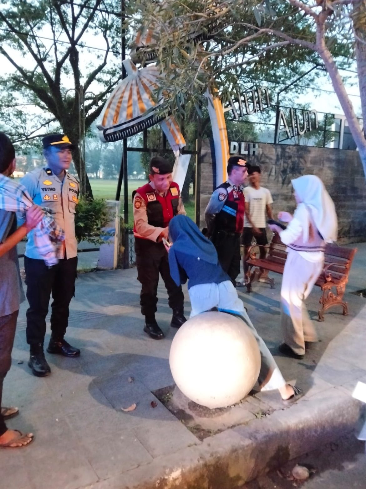 Polres Langkat Gelar Patroli Asmara Subuh, Ajak Masyarakat Manfaatkan Layanan 110