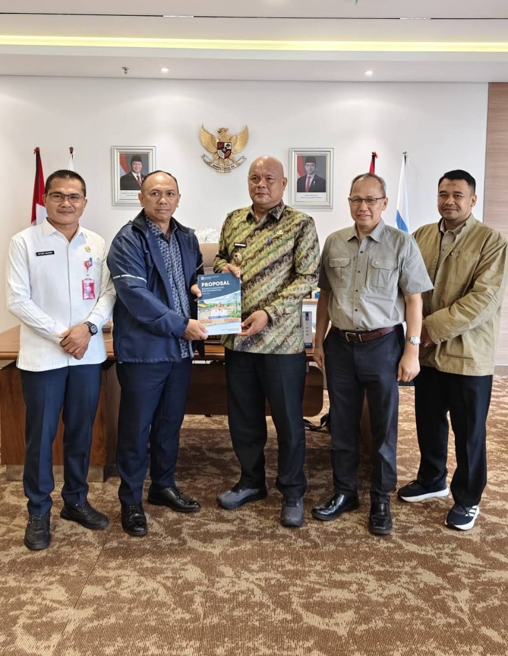 Bupati Nias Utara Bersama Kadis Kominfo Audiensi di Kementerian Komunikasi dan Digital Republik Indonesia Bahas Percepatan Infrastruktur Digital