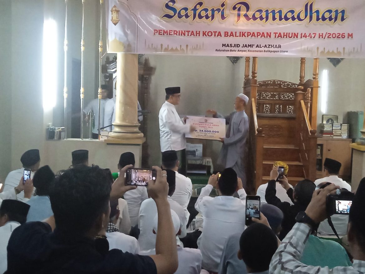 Safari Ramadan di Batu Ampar, Pemkot Balikpapan Dorong Spirit Kepedulian dan Tanggung Jawab Sosial.
