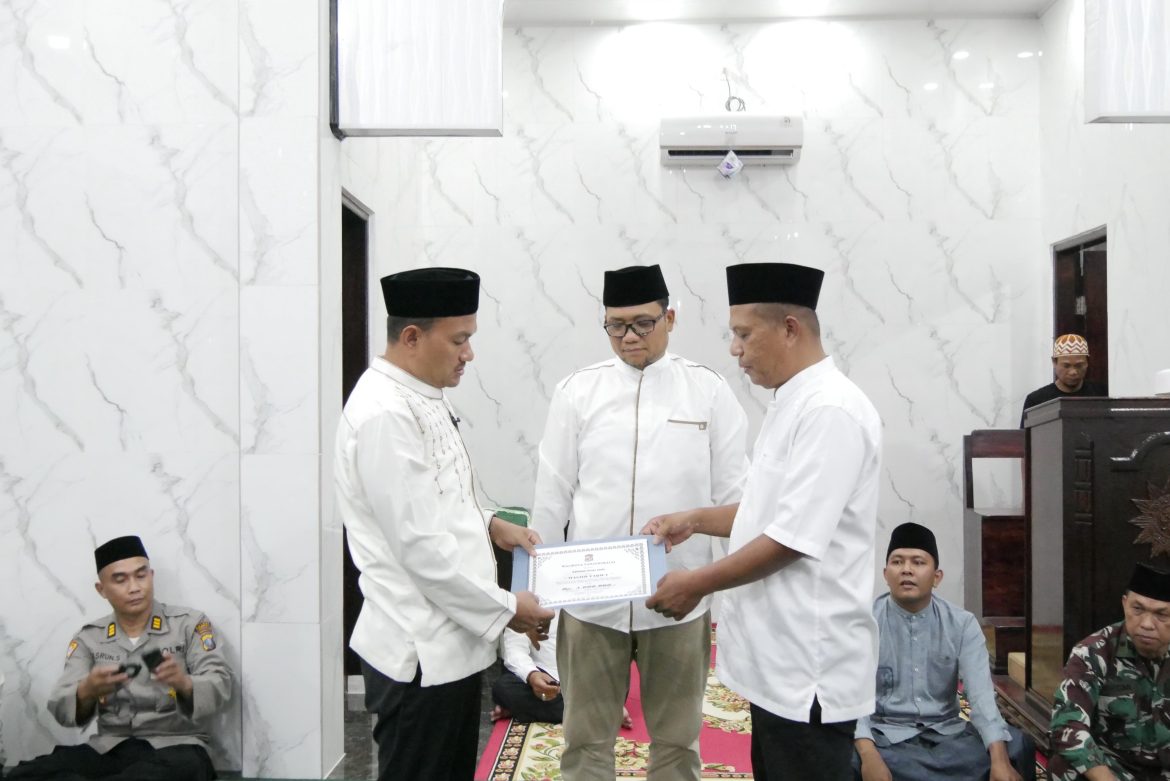 Safari Ramadhan di Masjid Taqwa Kelurahan Pahang, Bersama Wali Kota Mahyaruddin Salim