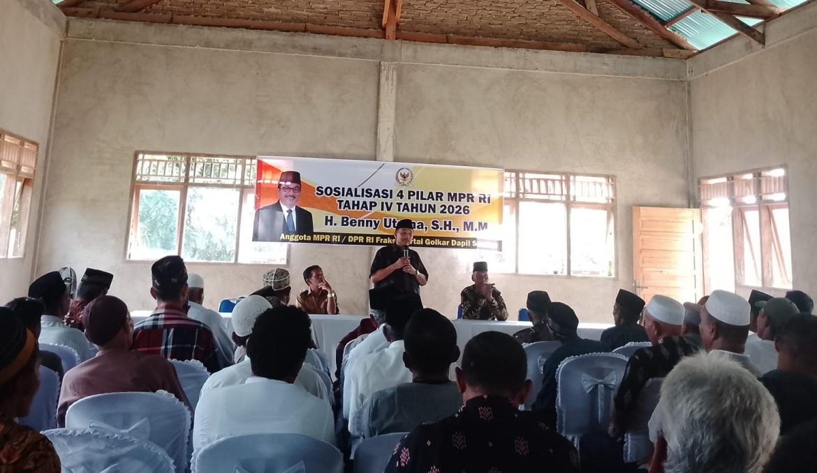 Sosialisasi 4 Pilar MPR di Pasaman: H. Benny Utama Tekankan Nilai Kebangsaan sebagai Pondasi Persatuan