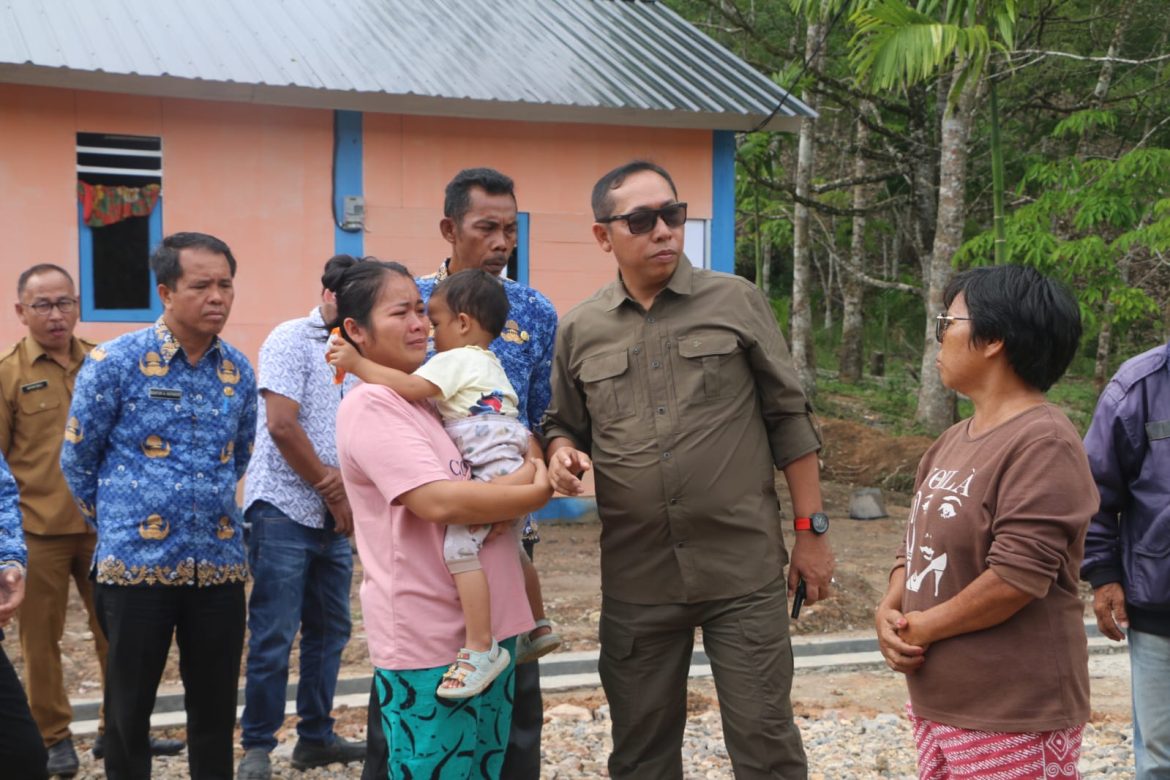 Akselerasi Pemulihan Pascabencana: Bupati Taput Tinjau Huntara Sibalanga dan Siapkan Lahan Huntap di Pagaran Lambung I