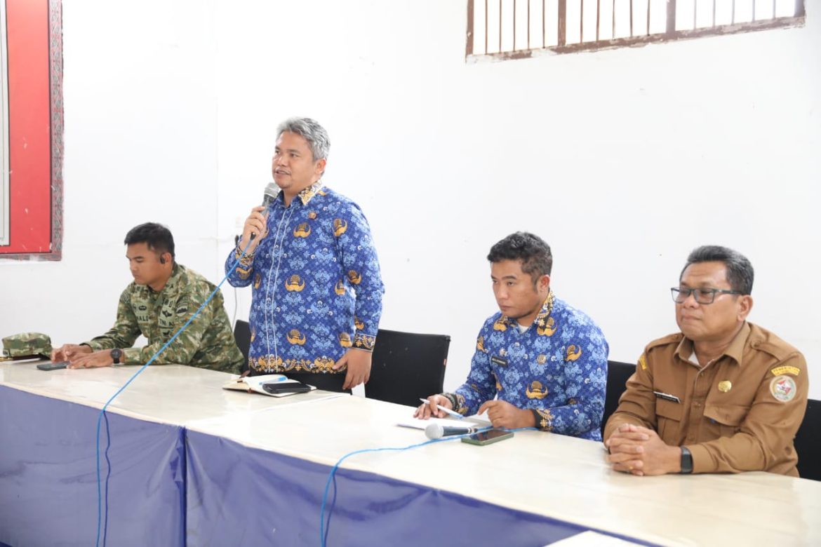 Rakor Kecamatan Garoga, Pemkab Tapanuli Utara targetkan Pemerataan Pembangunan serta Peningkatan Pelayanan kepada Masyarakat.