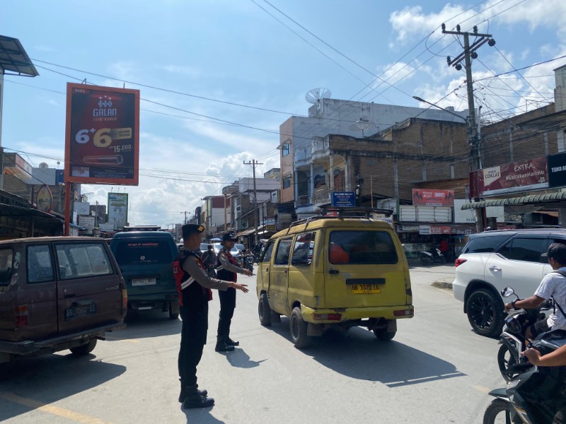 Situasi Terkini Arus Mudik H-1 di Kabupaten Toba Masih Normal