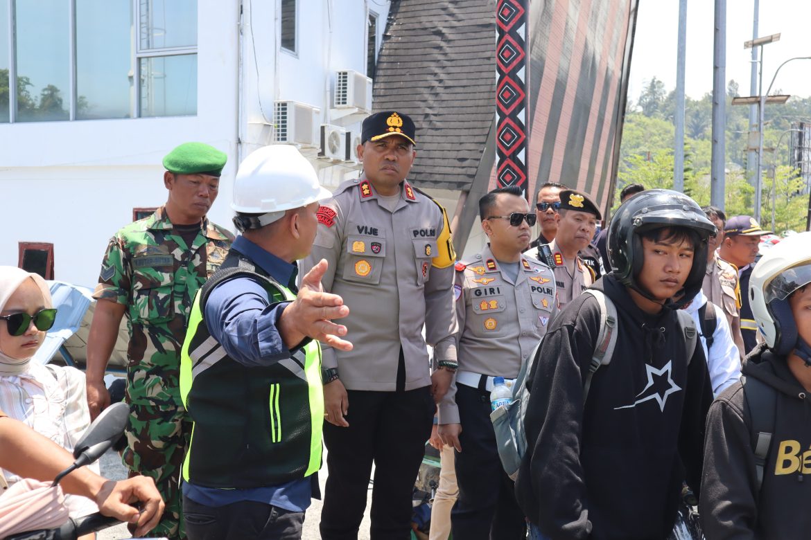 Siaga Arus Balik Lebaran, Kapolres Toba Cek Pelabuhan Ajibata Pastikan Penyeberangan Aman dan Lancar