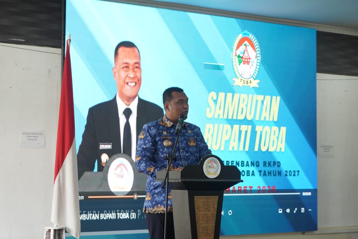 Musrenbang RKPD Kabupaten Toba Tahun 2027 Bupati Sampaikan Prioritas Pembangunan 2027
