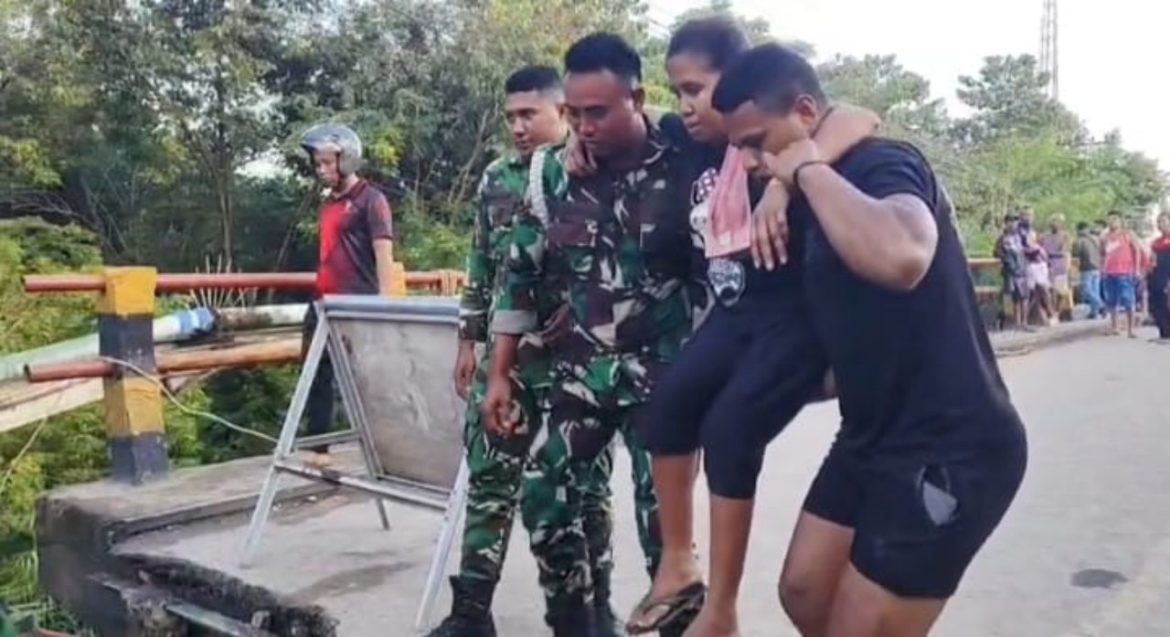 Jembatan Asam Tiga Ambruk, Akses Kupang Lumpuh