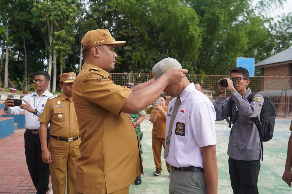 Buka Seleksi Paskibraka Bupati Toba : Usaha Tidak Menghianati Hasil