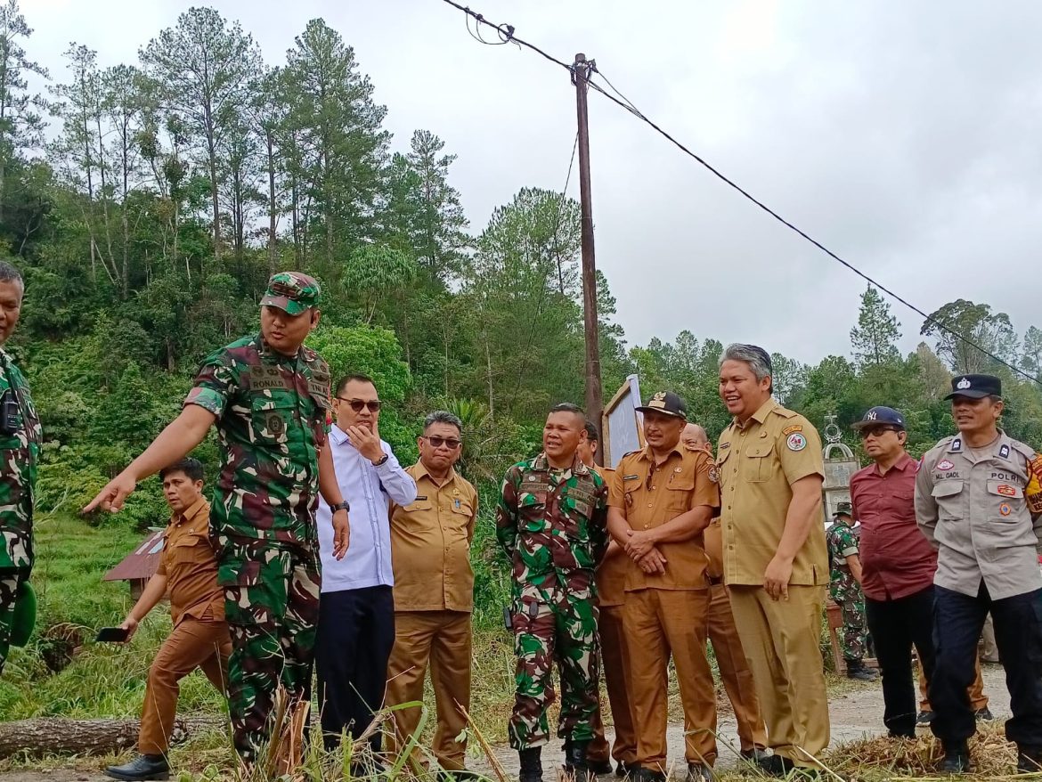 Pemkab Taput Dukung Groundbreaking Jembatan Sitakka