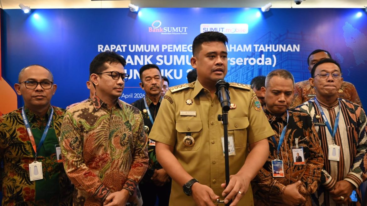 Wali Kota Tanjungbalai Mahyaruddin Salim Hadiri RUPS Tahunan Buku 2025 PT Bank Sumut