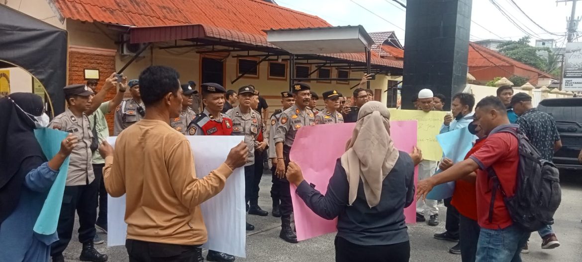 Aksi Damai TTB Soroti Penggunaan APBD Tebing Tinggi