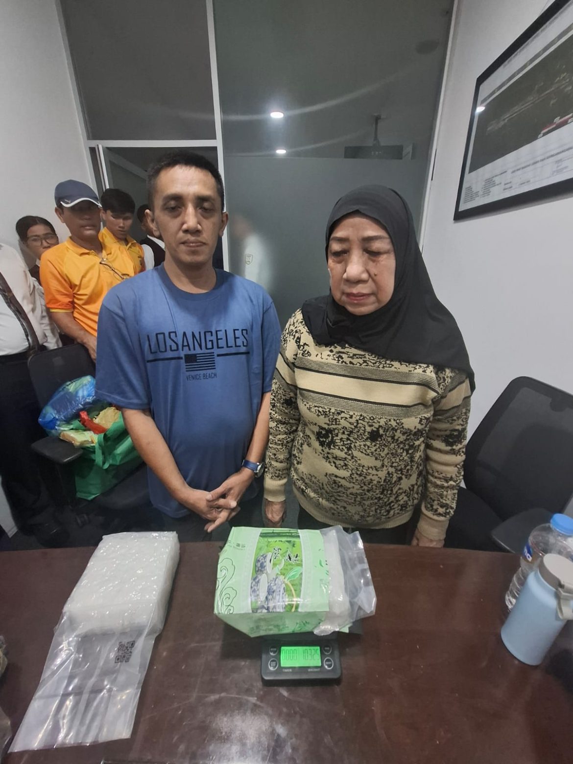 Polres Taput – Bandara Silangit Kembali Ungkap Pengiriman Narkoba 2 Pelaku Berhasil di Amankan.