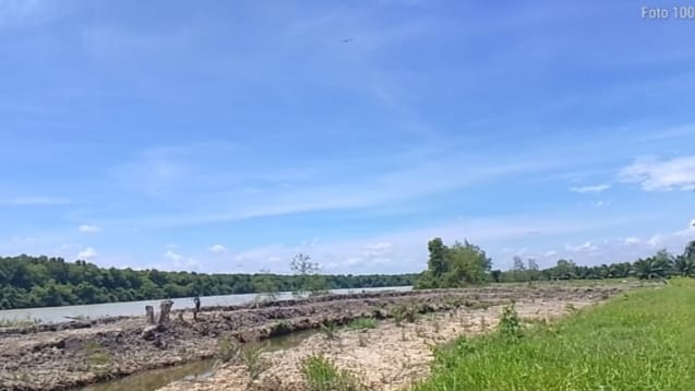 Tanah Sempadan Sungai Diduga Dijual Oknum Kades, LSM GMAS Desak APH Bertindak Tegas.