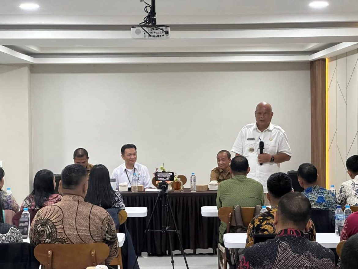 Bupati Nias Utara Resmi Membuka Pelatihan Petugas Pemutakhiran Data Perkembangan Desa Tahun 2026