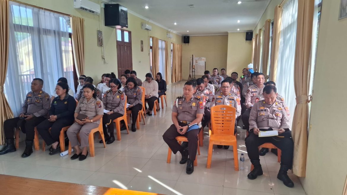 JAGA NAMA BAIK DAN KONSISTENSI IMAN, BINROHTAL POLRES LANGKAT TEKANKAN NILAI SPIRITUAL PASCA RAMADHAN.