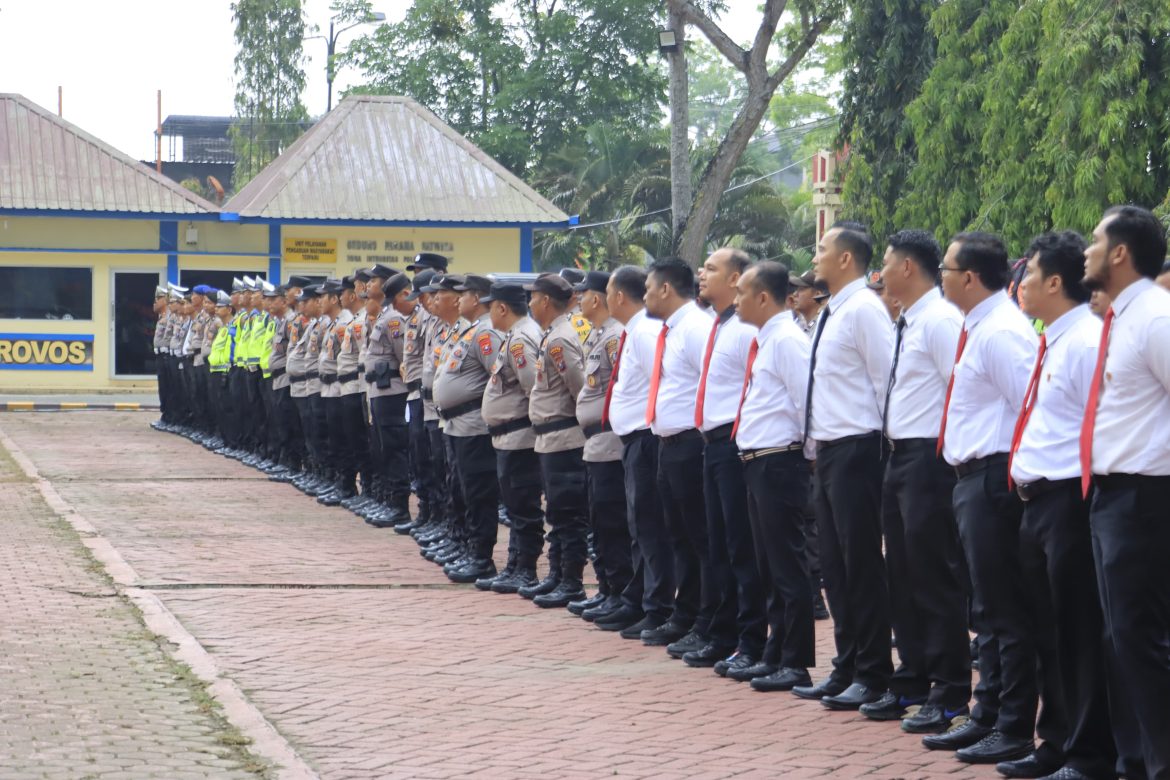 Sertijab Pejabat Polres Langkat, Perkuat Kinerja Profesional dan Pelayanan Publik.