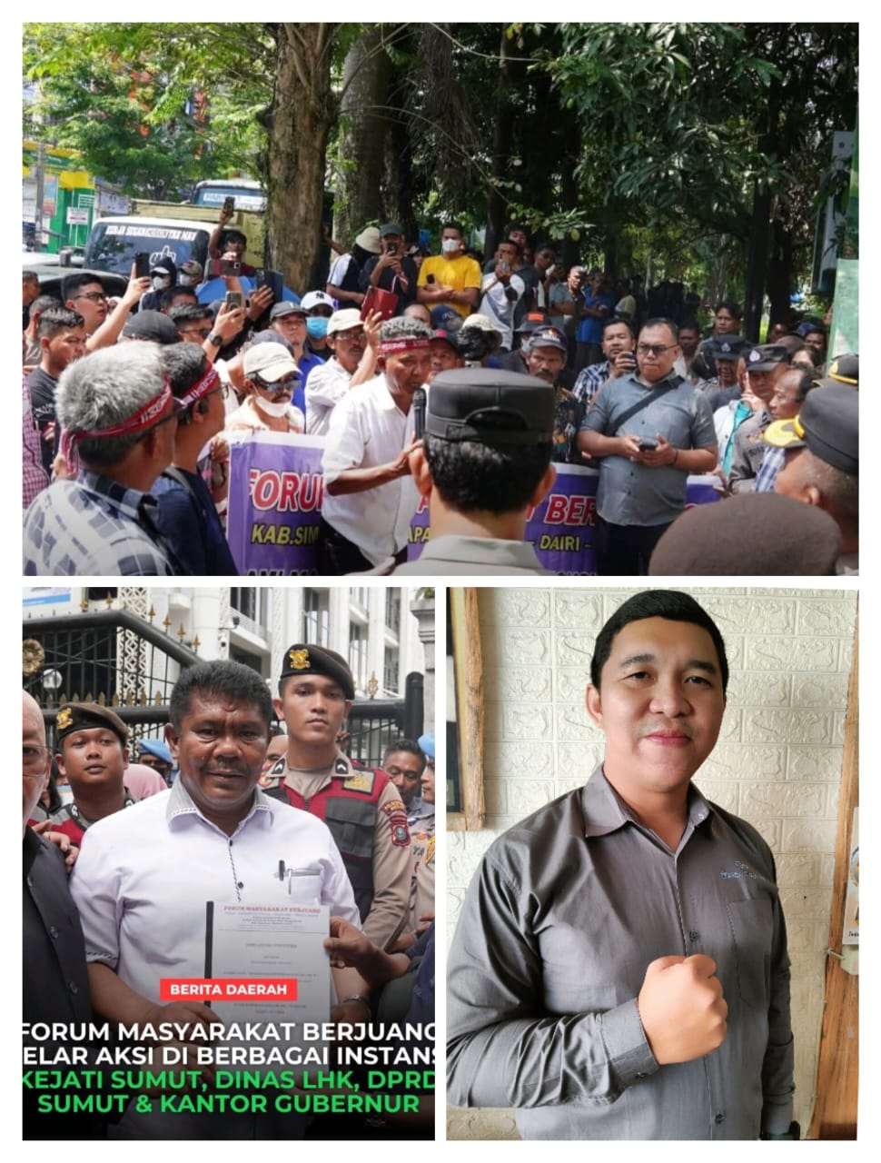 PJS Toba: Aksi Demo Forum Masyarakat Berjuang Harus Cepat Ditindaklanjuti Pemerintah! Kaji Ulang PT TPL