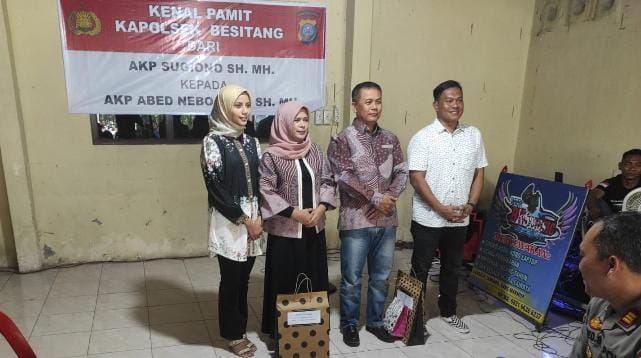 Pisah Sambut Kapolsek Lama dan Baru di Kecamatan Besitang Berlangsung Khidmat
