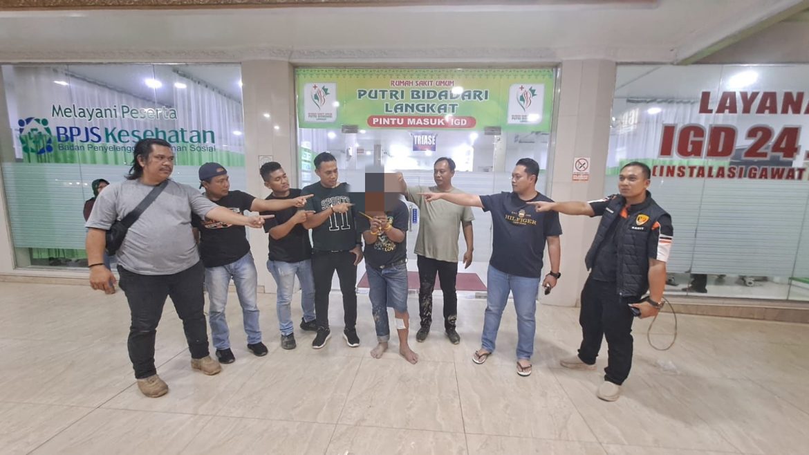 Kurang dari 8 Jam, Polres Langkat Ringkus Pelaku Curas Bersenjata Api Rakitan di Hinai