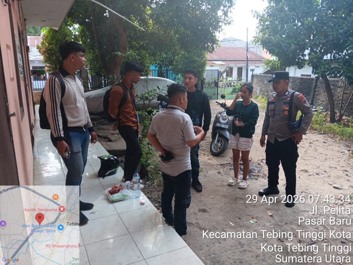 Respon Cepat Polres Tebing Tinggi mentidaklanjuti Laporan Keributan Melalui Call Center 110