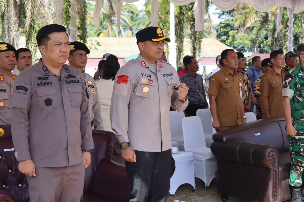 Kapolres Toba Hadiri Upacara Pembukaan Bakti TNI AD Tahun 2026 