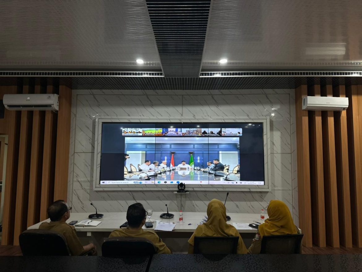 Pemko Tanjungbalai, Muhammad Fadly Abdina Ikuti Rapat Bagi Hasil Pajak Provsu 