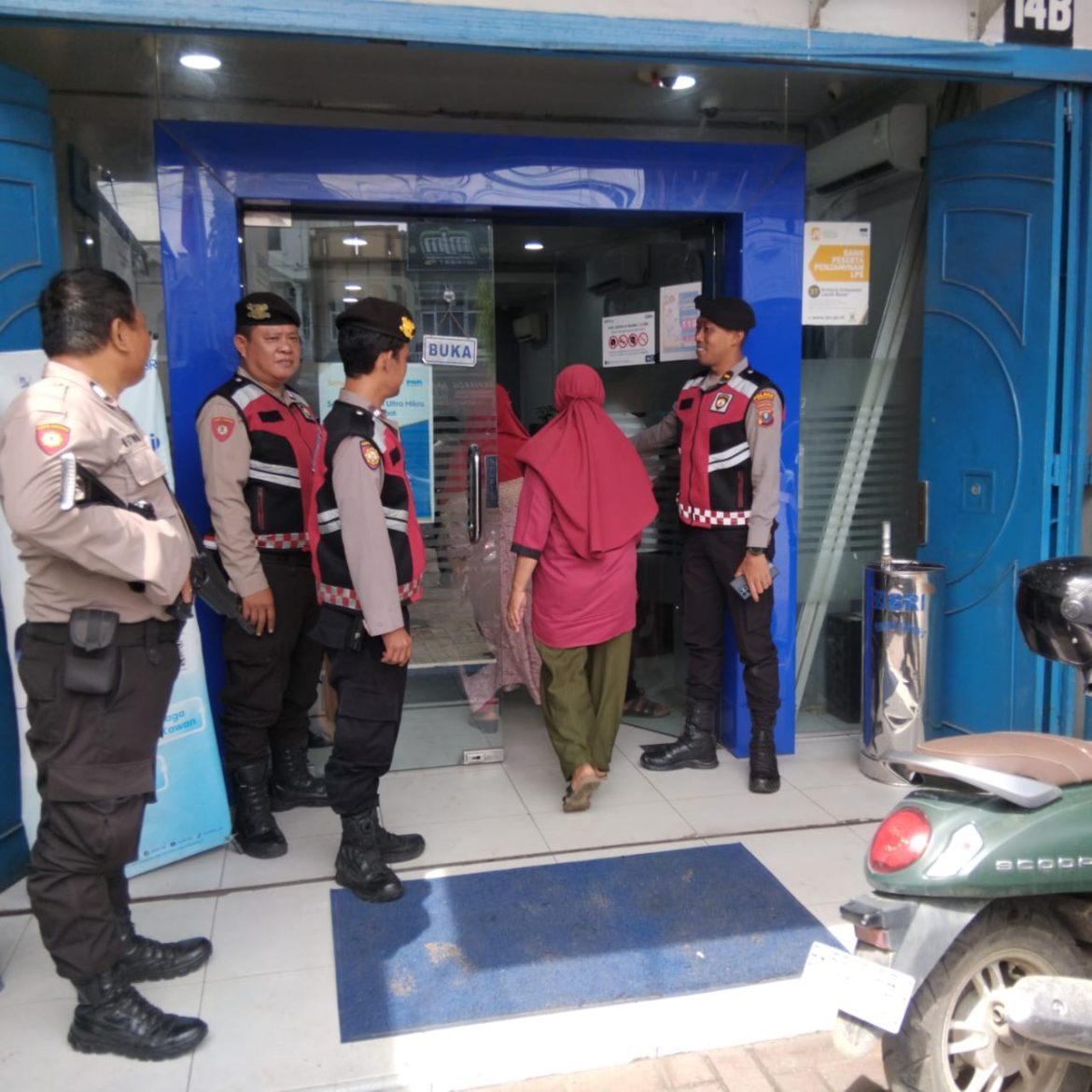 Patroli Blue Light Sat Samapta Polres Langkat, Wujud Kehadiran Polri Menjaga Keamanan Masyarakat.