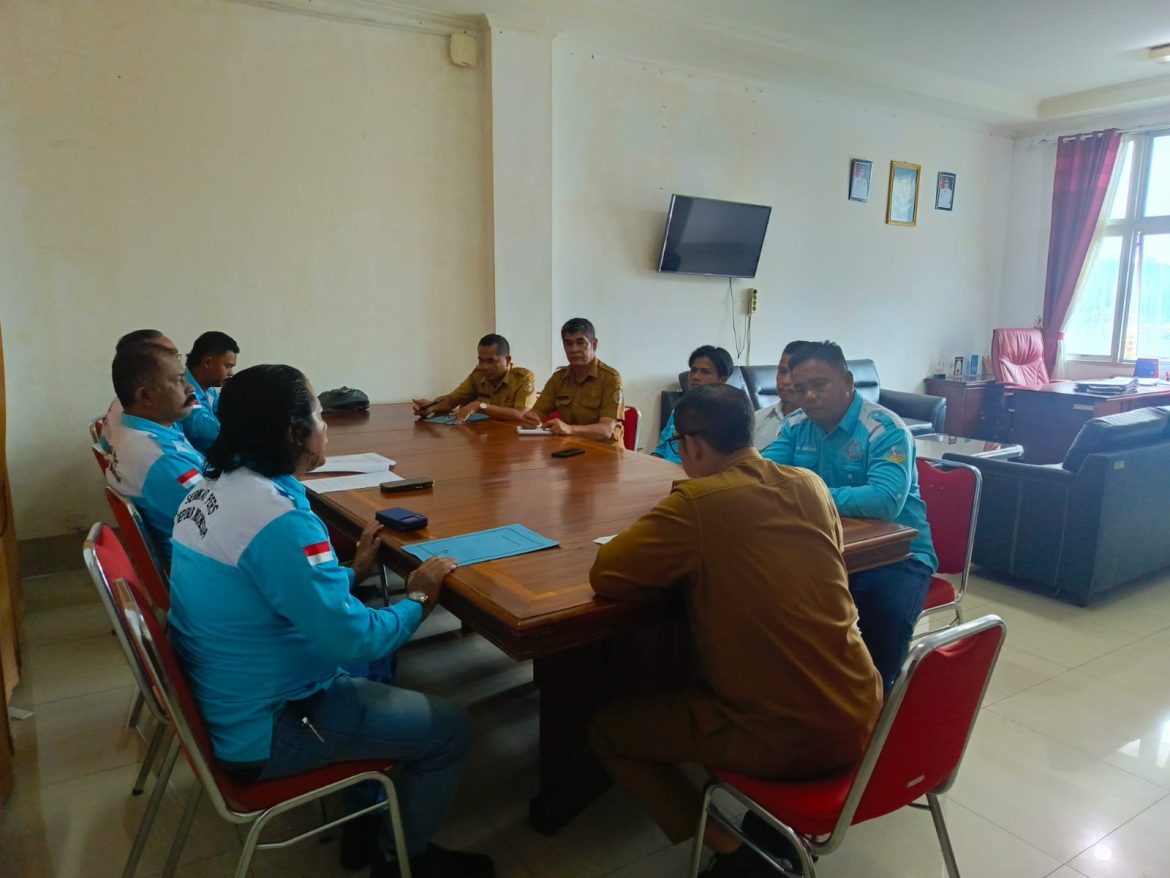 Audiensi DPC SPRI Taput dengan Bupati, Perkuat Sinergi Pers dan Pemerintah