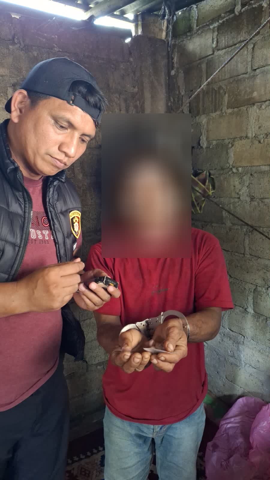 Polsek Salapian Bongkar Peredaran Sabu di Pancur Ido, Pengedar Ditangkap Bersama Barang Bukti 2,06 Gram.