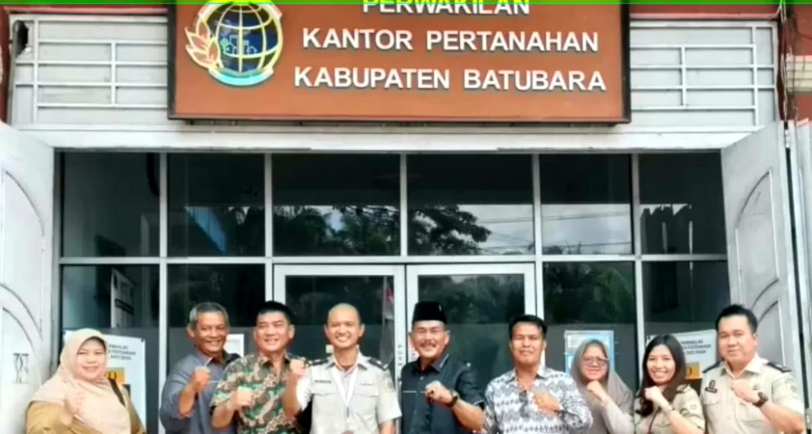 Pansus DPRD Langkat Kunker Ke BPN Batu.