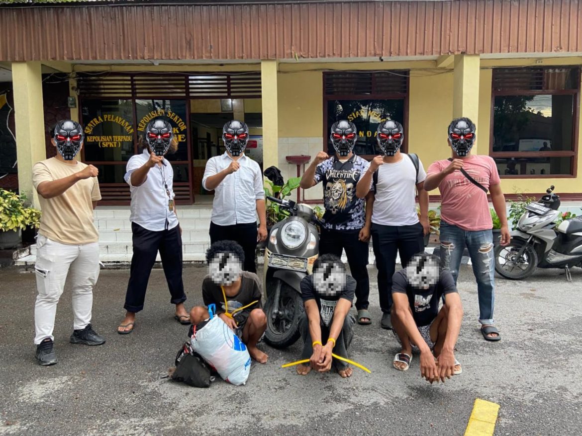 Kurang dari 24 Jam, Tim Jatanras Polres Toba Bekuk Pelaku Curanmor Motor Kurir COD