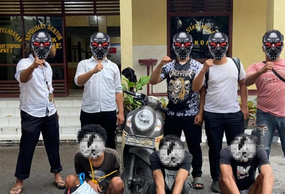 Kurang dari 24 Jam, Tim Jatanras Polres Toba Bekuk Pelaku Curanmor Motor Kurir COD