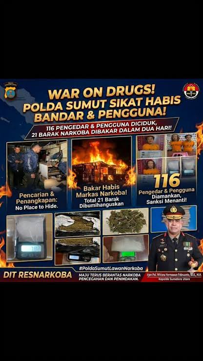 Apresiasi Kinerja Polda Sumut PPPAD ,GEMAN ,FPI Siap Mendukung dalam Pemberantasan Narkoba Sampai Tuntas  