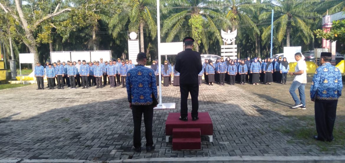 Upacara Peringatan Hari Lahir Pancasila Tahun 2026 di Kecamatan Secanggang Berlangsung Khidmat dan Lancar.