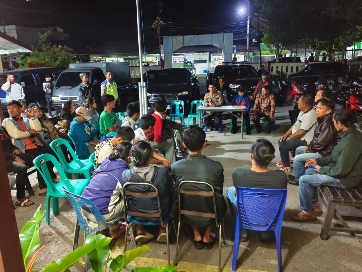 Sigap Tangani Tawuran Pelajar, Polsek Balige Utamakan Keselamatan Korban dan Jalur Mediasi