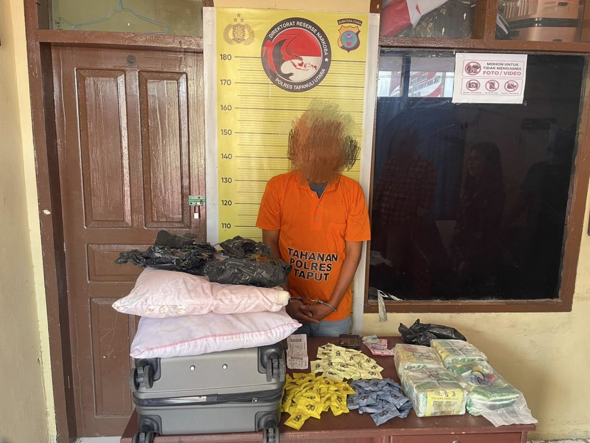 Polres Taput – Bandara Silangit Berhasil Menggagalkan Pengiriman Narkoba ke Kalimantan 8,4 Kg Narkoba Berhasil di Sita.