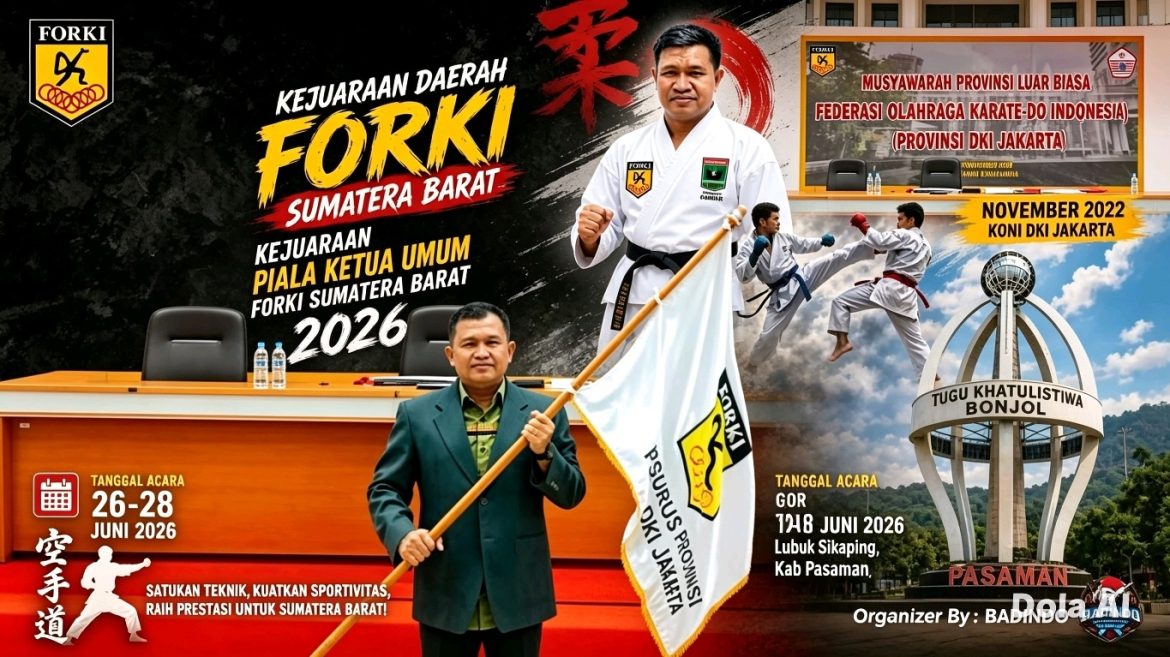 DUA PUTRA PASAMAN KOMANDOI FORKI TINGKAT PROVINSI   