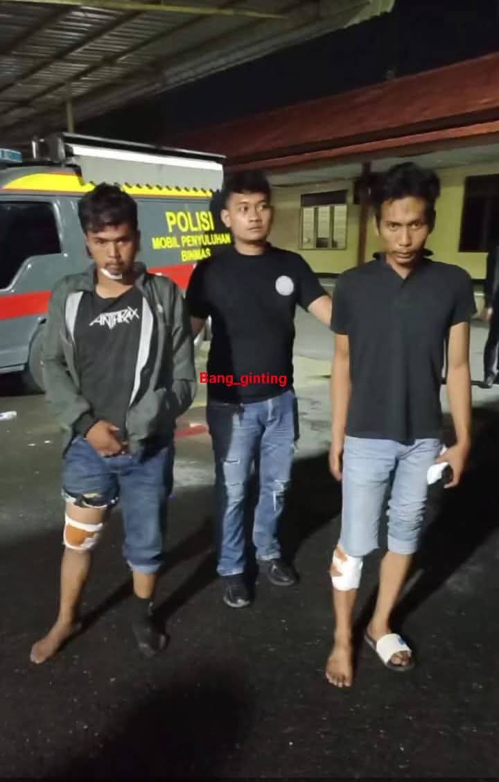 DUA PELAKU BEGAL DITANGKAP TIM INTEL POLSEK SEI BINGAI.