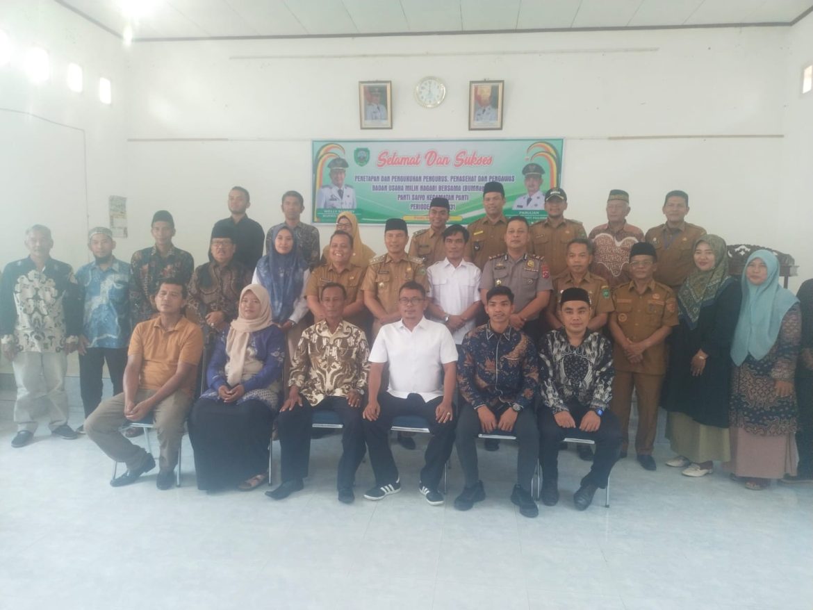 Pengukuhan BUMNag Panti Saiyo sempat terhambat, pengurus lama tuntut hak 3 tahun pengabdian