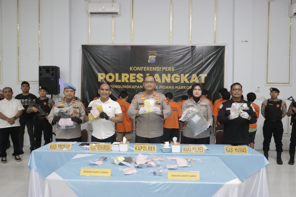 Kapolres Langkat Pimpin Donor Darah Hari Bhayangkara ke-80, Wujud Kepedulian Polri untuk Masyarakat.