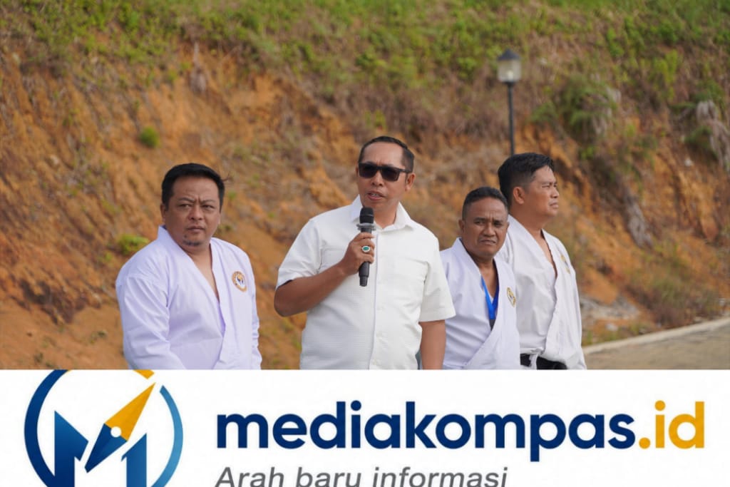 Bupati JTP Hutabarat Resmikan Ujian Kenaikan Sabuk Kyu Wadokai, Diikuti 300 Karateka