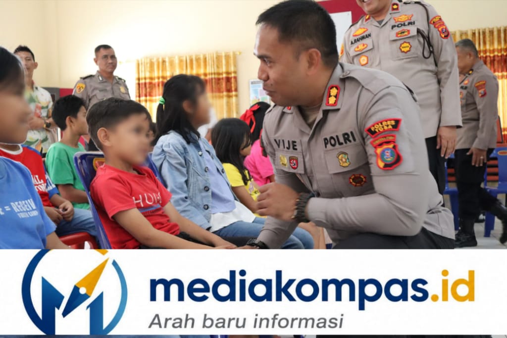 HUT Bhayangkara ke-80 Jadi Momentum Polres Toba Berbagi Kasih dengan Anak Panti
