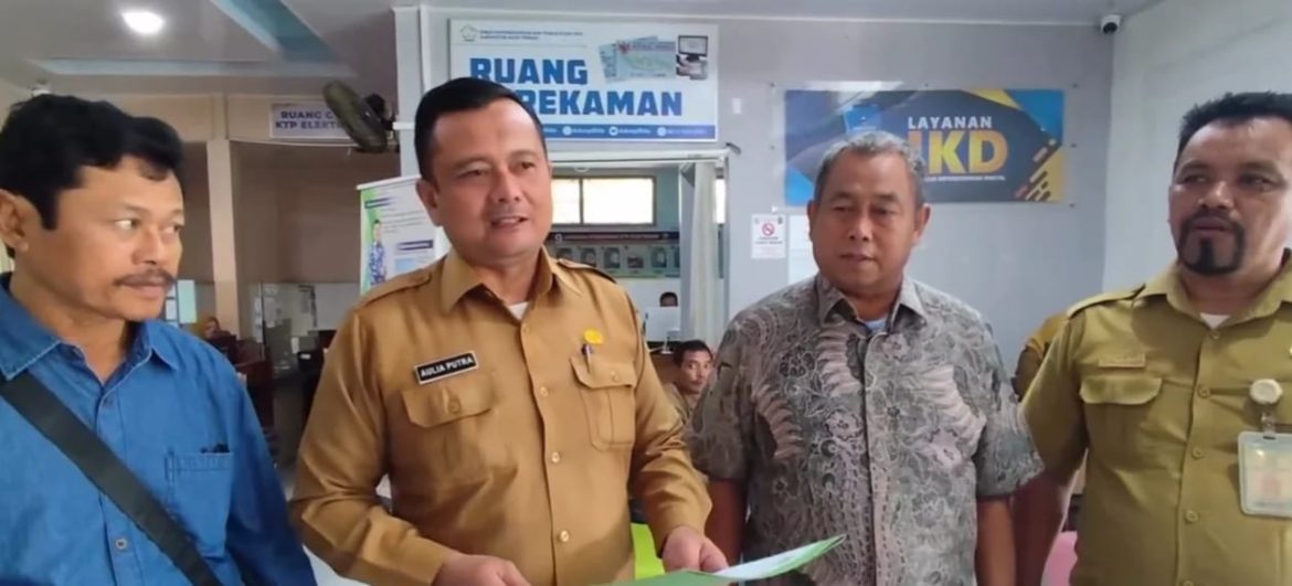 DPRD Langkat Kunjungi Dukcapil Aceh Tengah.
