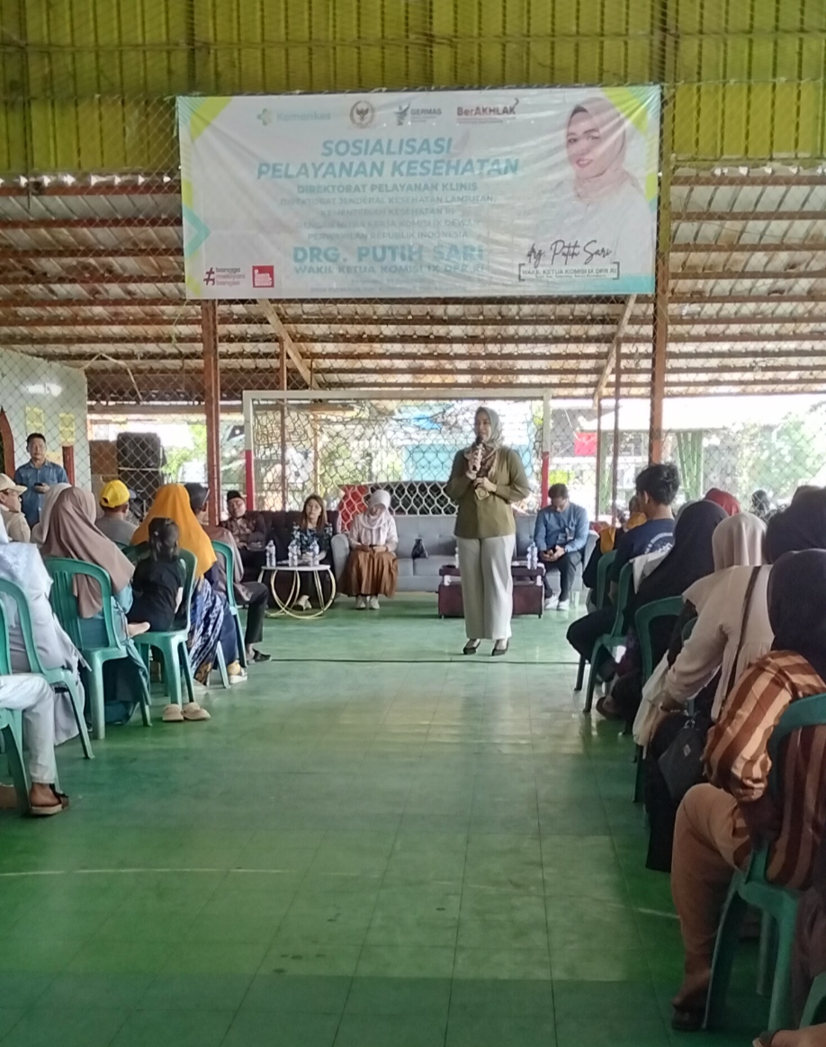 Edukasi Kesehatan Bersama drg. Putih Sari, Masyarakat Diajak Hidup Sehat dan Cegah Penyakit Sejak Dini