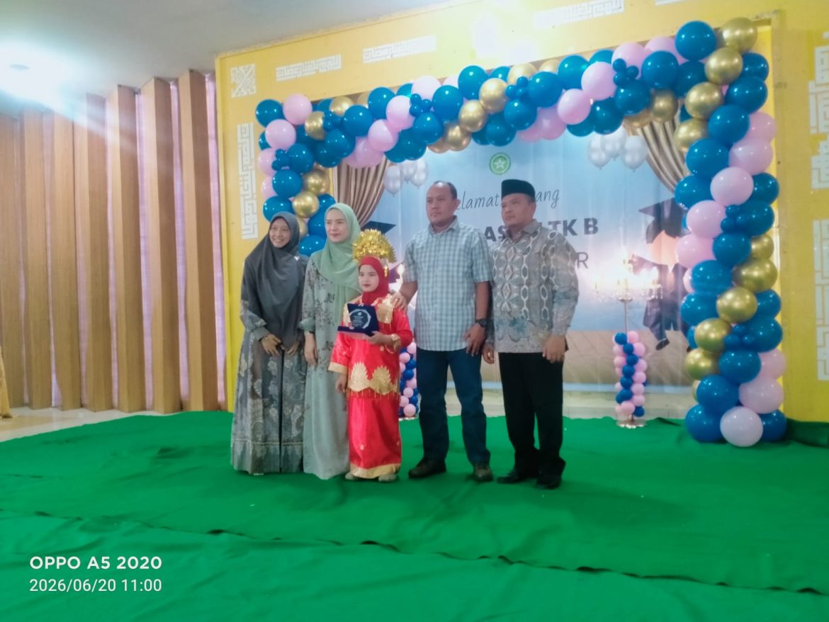 Yayasan Pendidikan IT Jabal Nur Kota Tebingtinggi Gelar Pelepasan 46TK B Angkatan ke VIII T.A. 2025-2026.